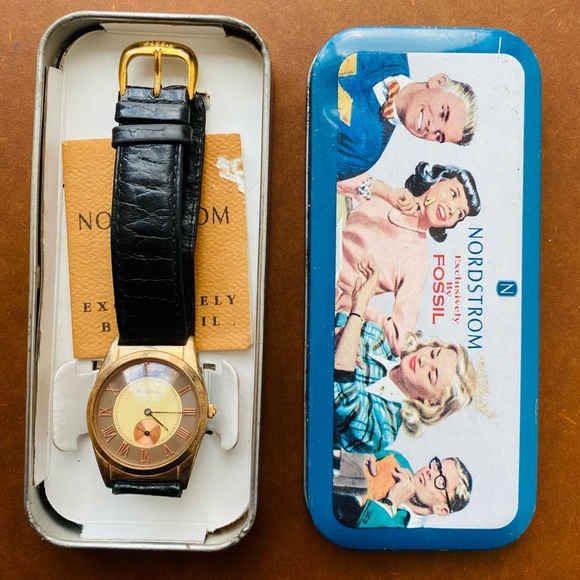 1995 FOSSIL ART DECO TM-6216